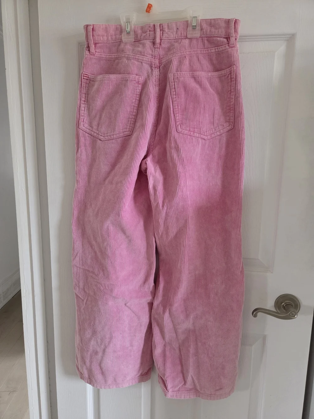 BDG Pink Wide Leg Corduroy Jeans - Picture 2 of 3